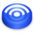 Rss blue circle Icon